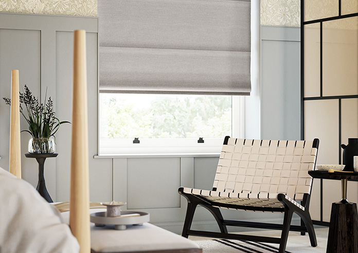 Faye, Walrus Grey - Roman Blind - Image 5